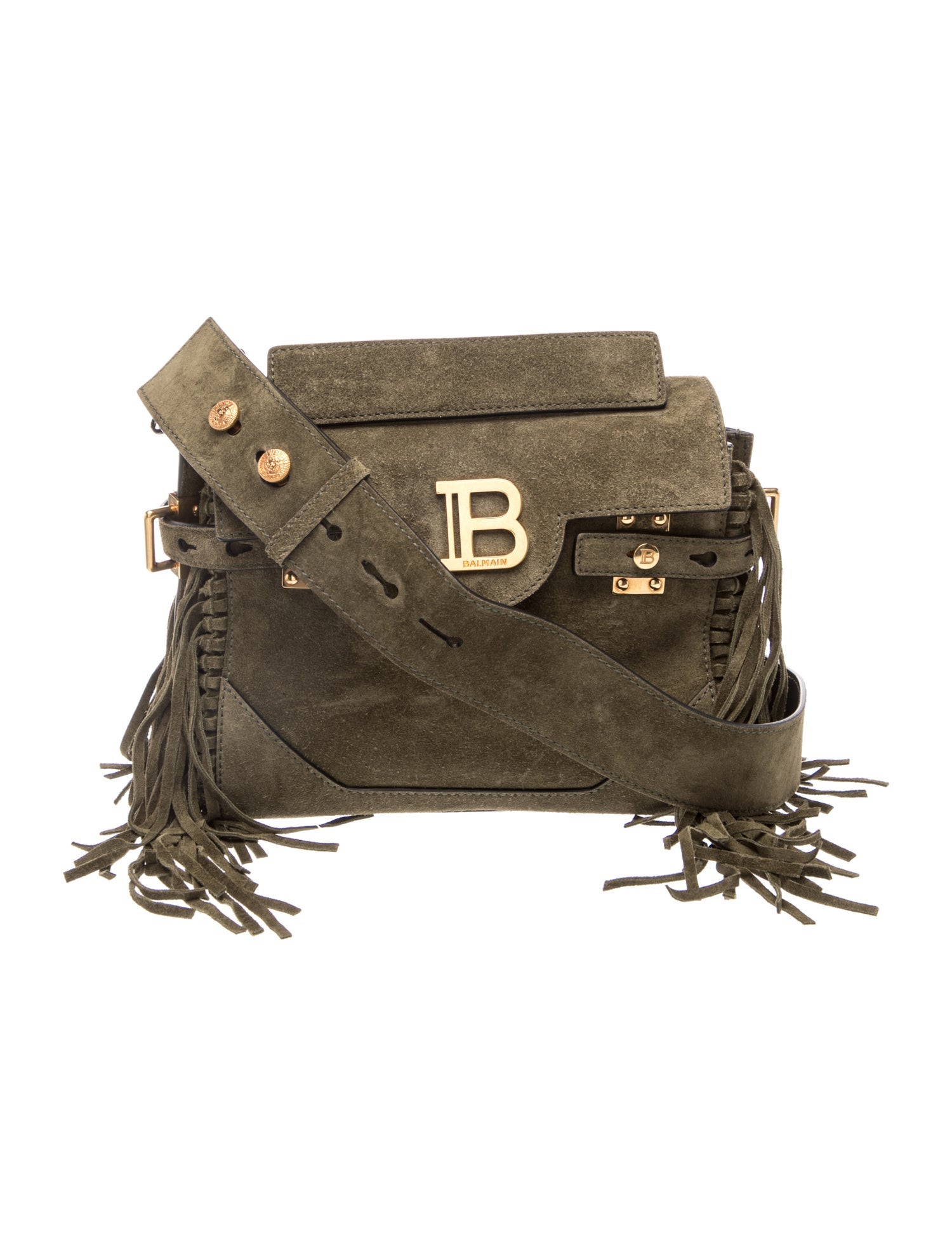 Balmain Suede B-Buzz