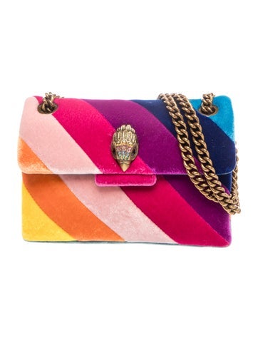 Kurt Geiger Velvet Shoulder Bag