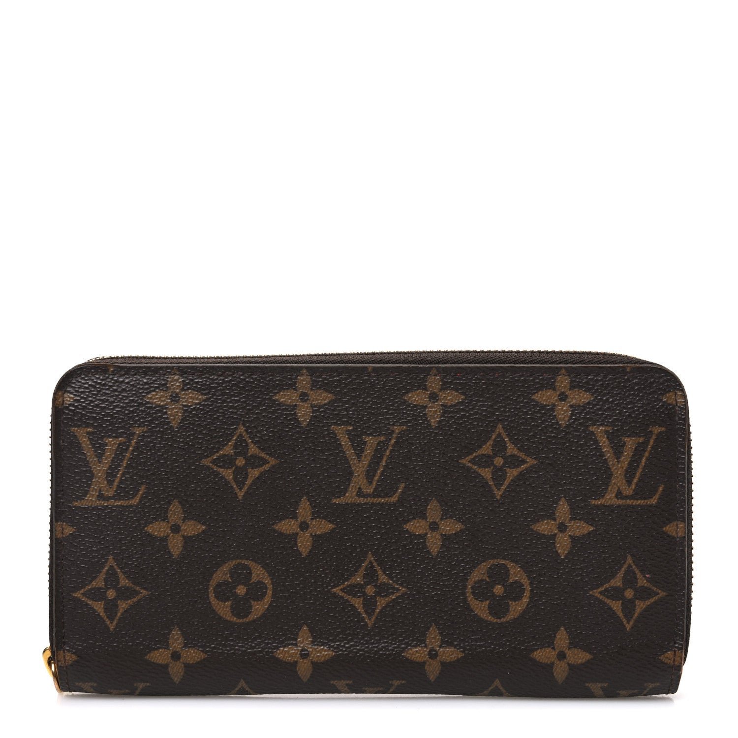 Monogram Zippy Wallet Coquelicot