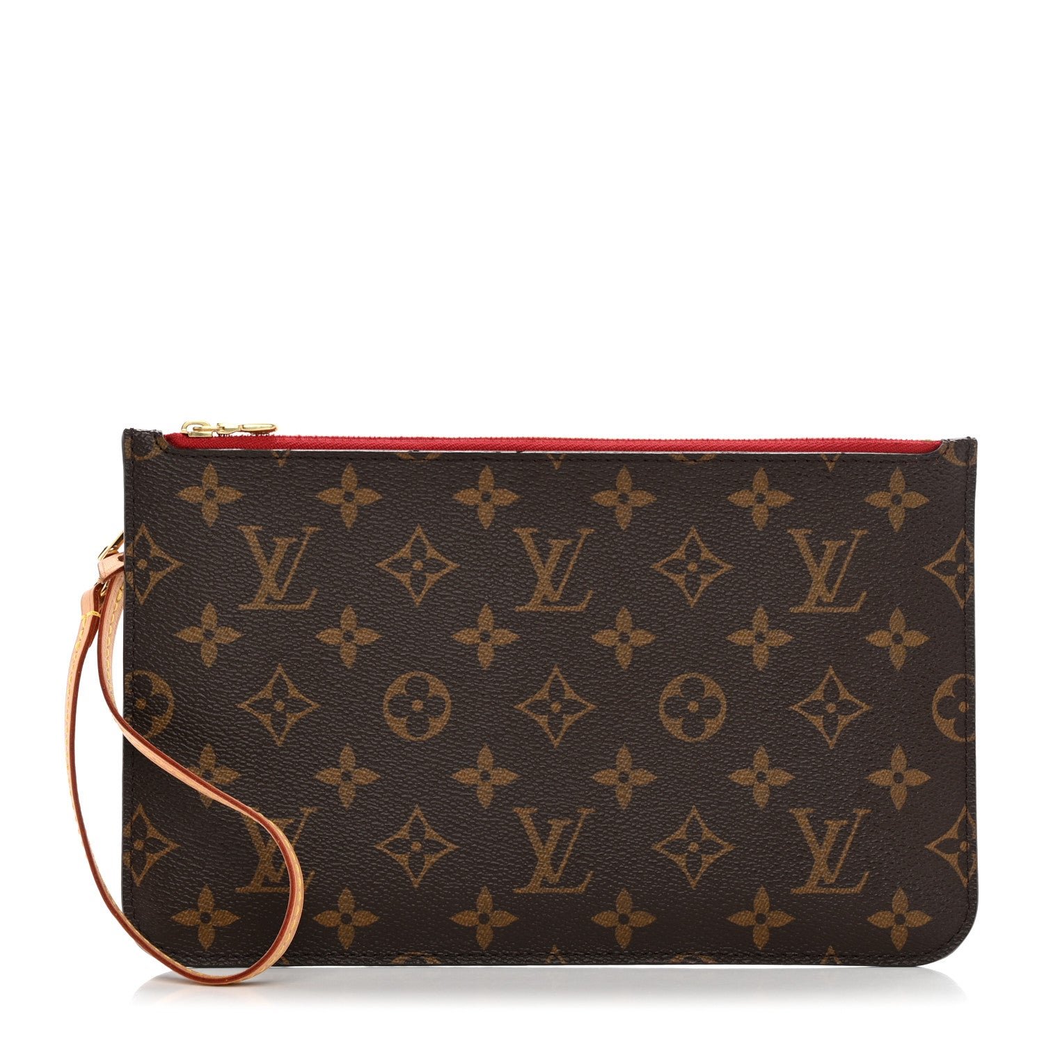 Louis Vuitton Monogram Neverfull MM GM Pochette Cherry