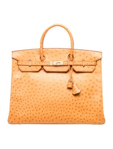 Ostrich Birkin 40