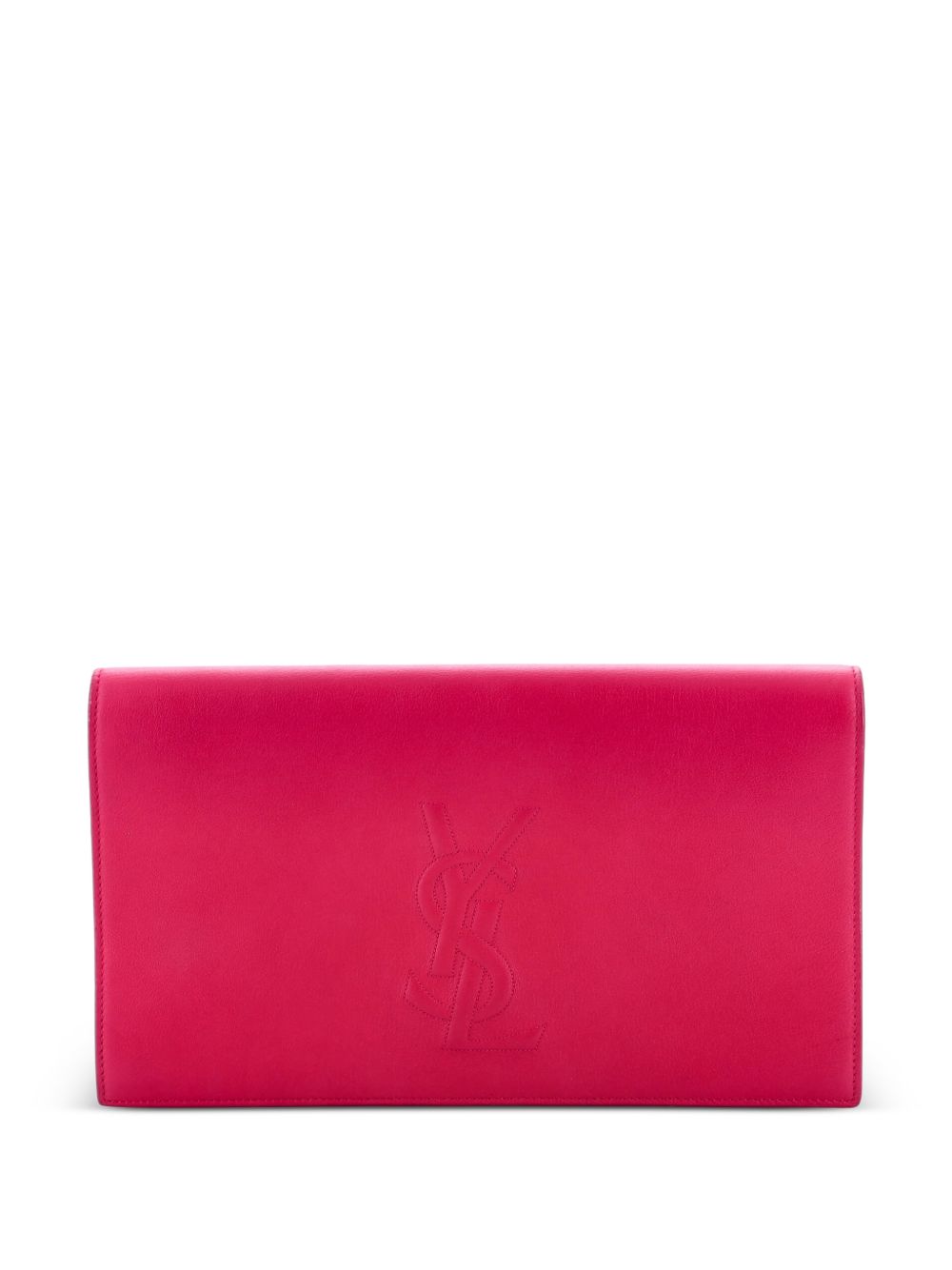 Belle de Jour Leather Large clutch bag