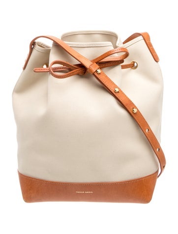 Mansur Gavriel Canvas Shoulder Bag