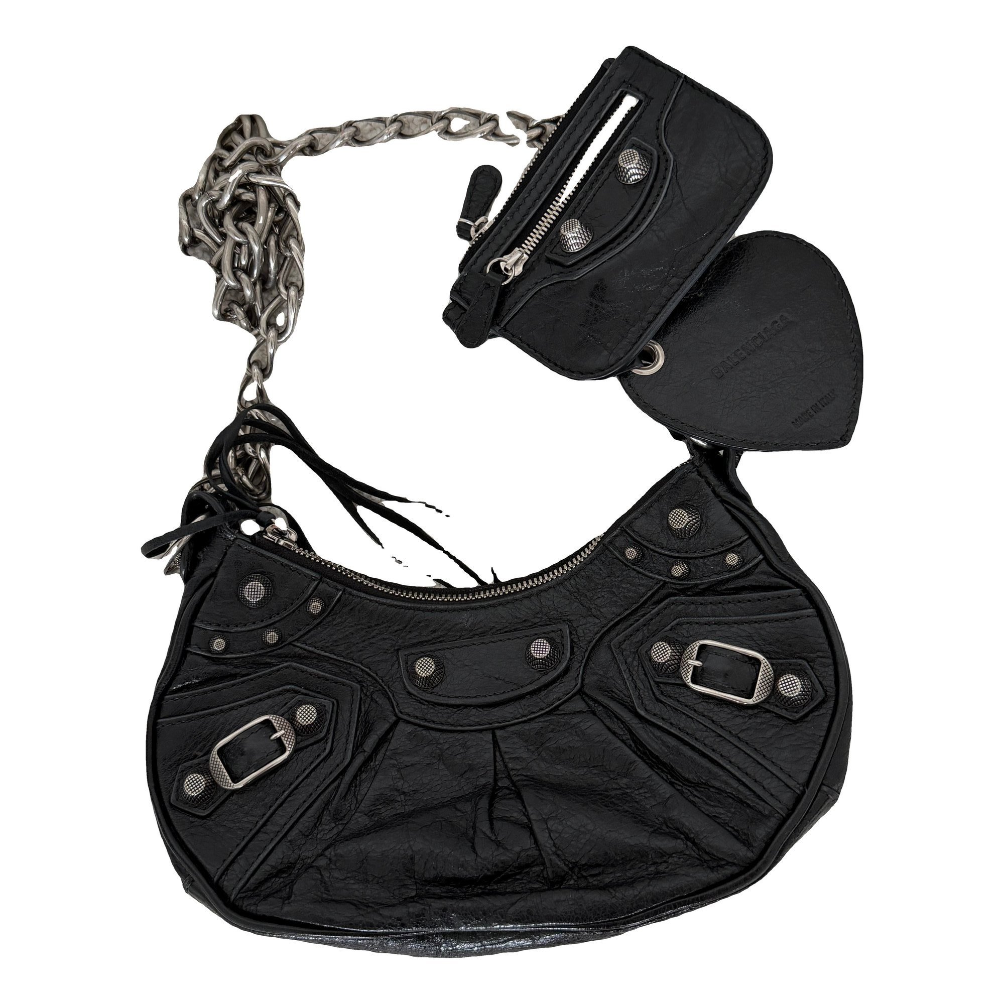 Le Cagole leather crossbody bag