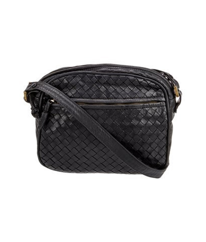 Bottega Veneta Veneta Intrecciato Crossbody Bag Vintage