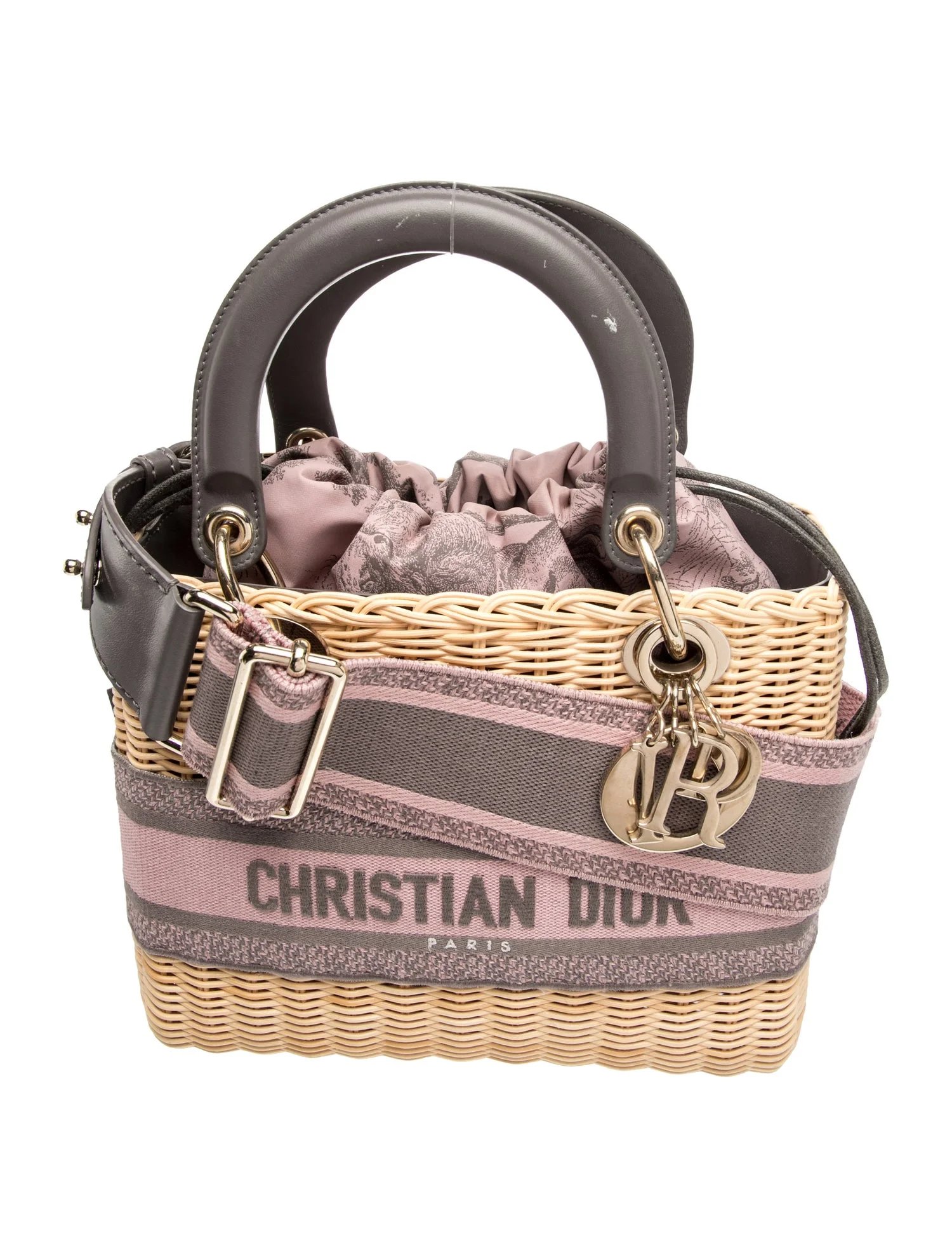 Oblique Jacquard Lady Dior Medium 2023