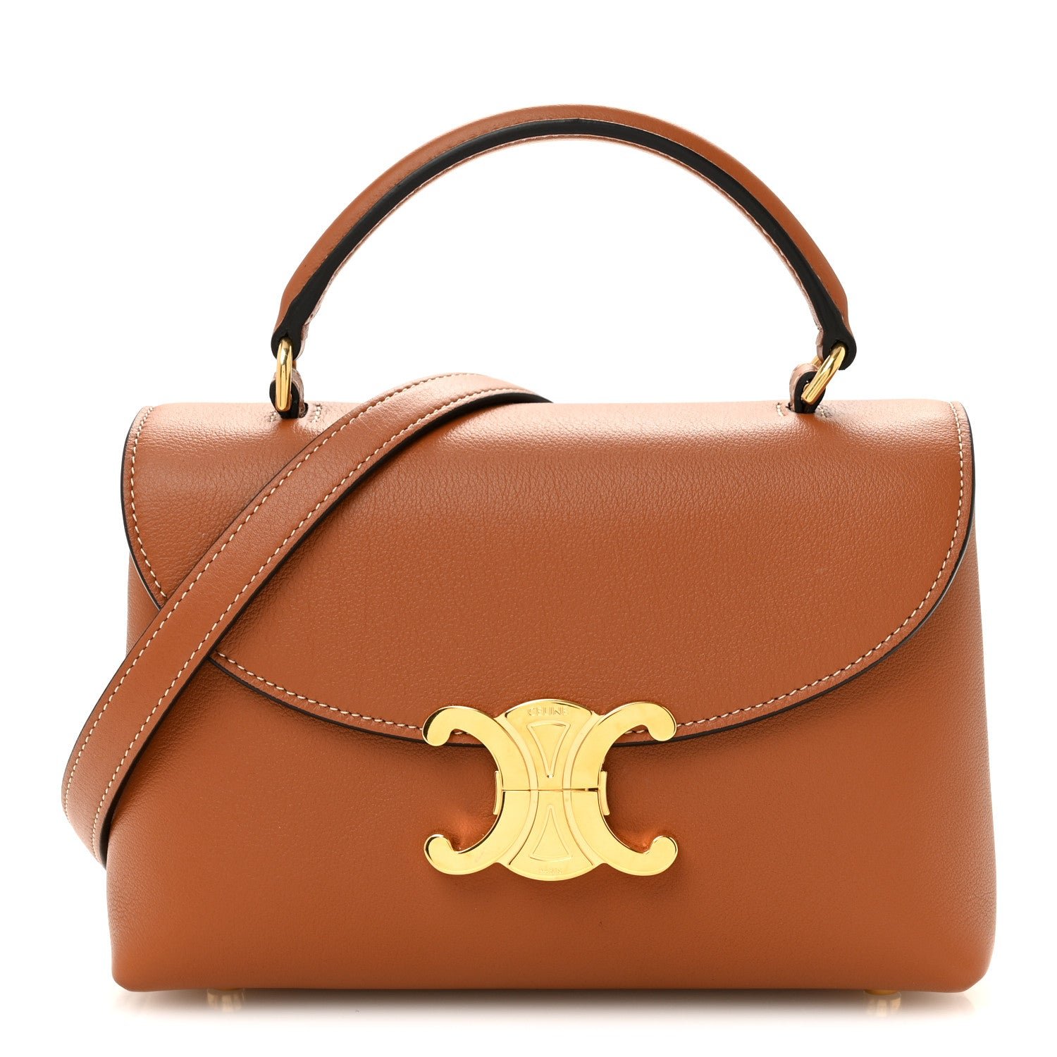 Celine Supple Grained Calfskin Teen Nino Tan