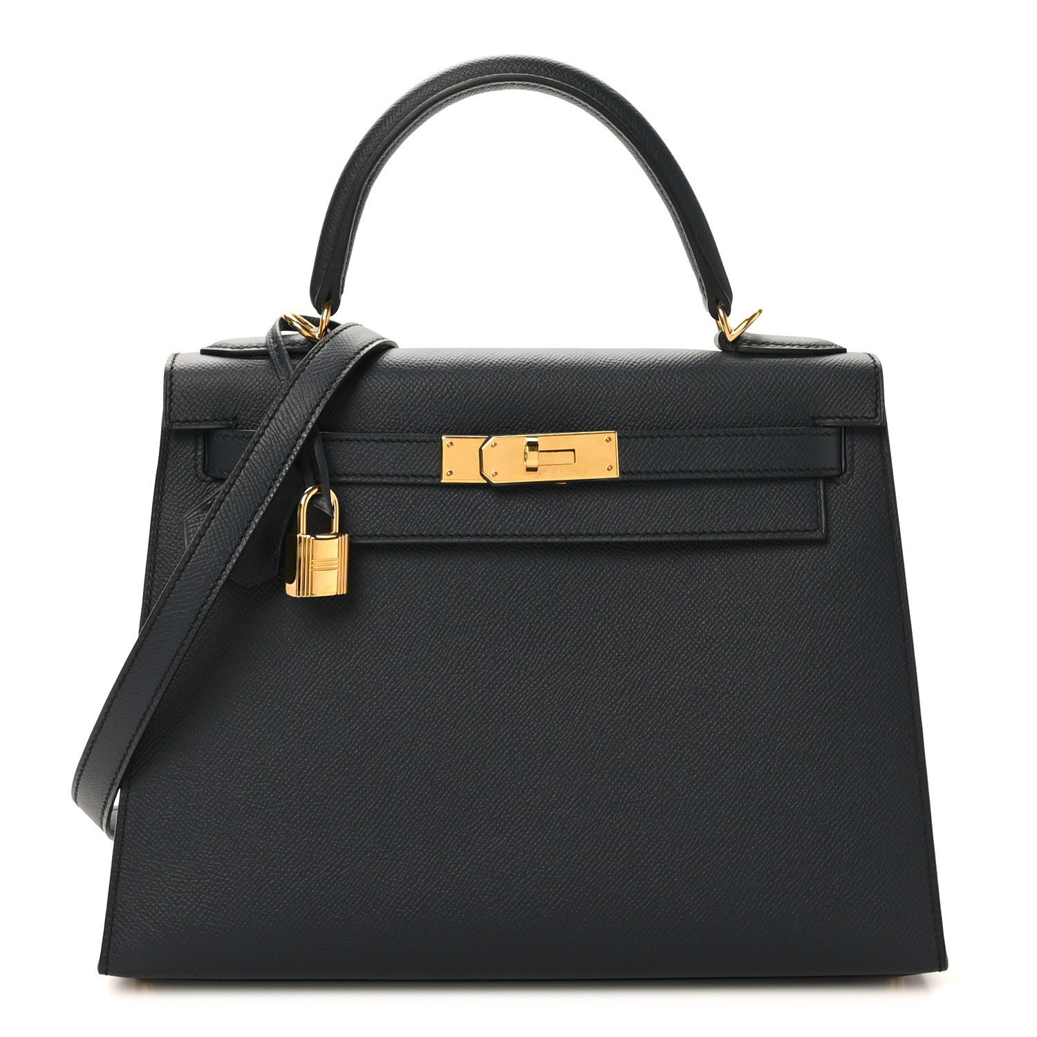 Hermes Hermes Epsom Kelly Sellier 28 Bleu Indigo