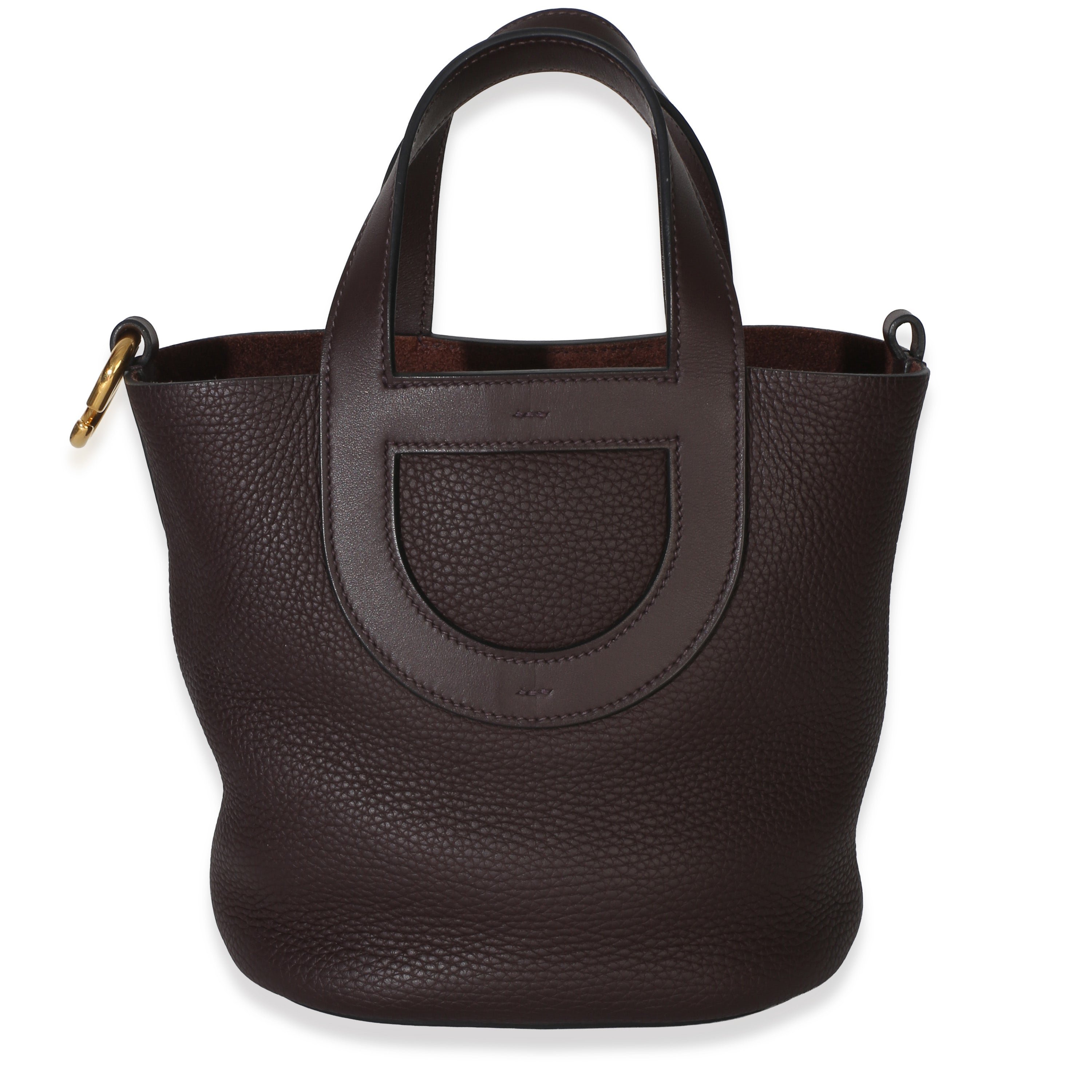 Hermes Rouge Sellier Clemence Swift In-The-Loop 18 GHW