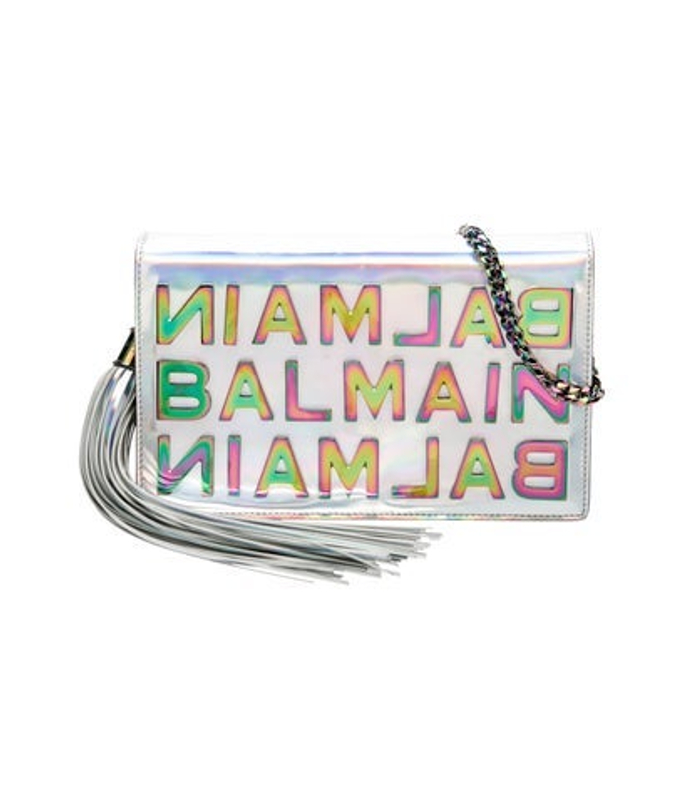 Balmain Leather Shoulder Bag