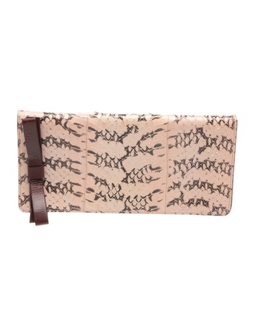 Miu Miu Python Whips Fiocchi Pochette Vintage