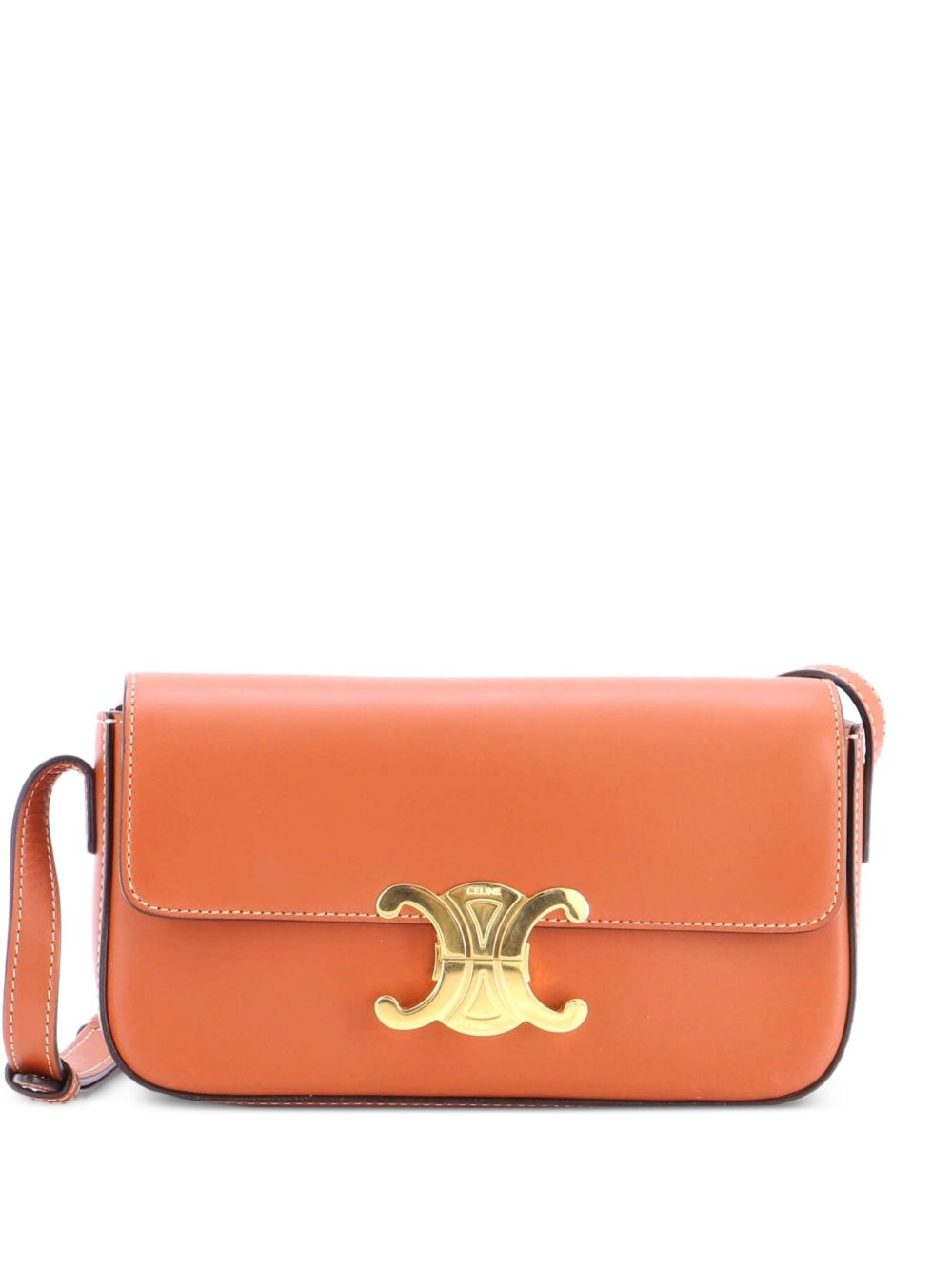 Triomphe East-West Smooth Calfskin shoulder bag
