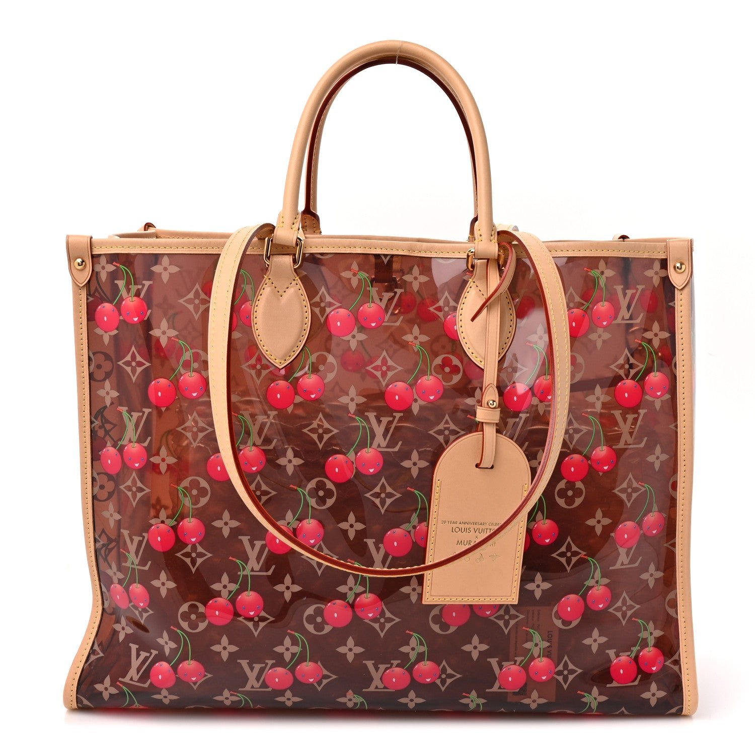 Louis Vuitton LV X TM Crystal Monogram Cerises Onthego GM