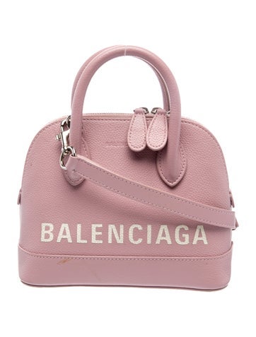 Leather Top Handle Bag