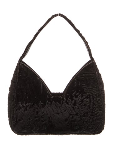 Prada Fur Shoulder Bag Vintage