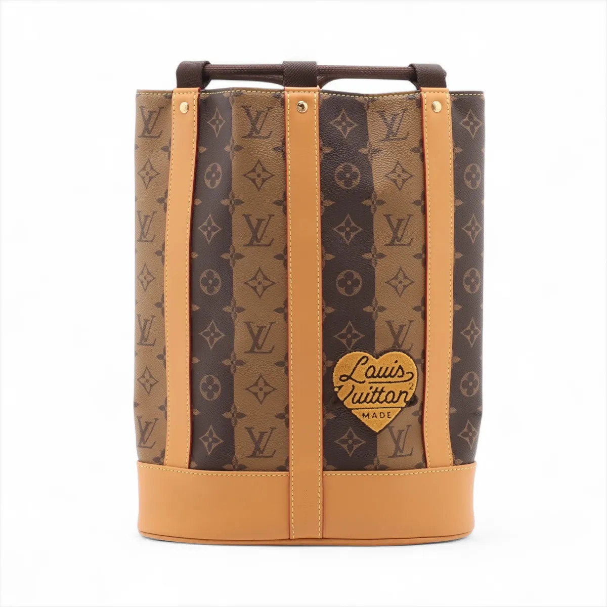 Louis Vuitton x NIGO Monogram Stripe Randonnée Messenger M45968 Brown Unknown se