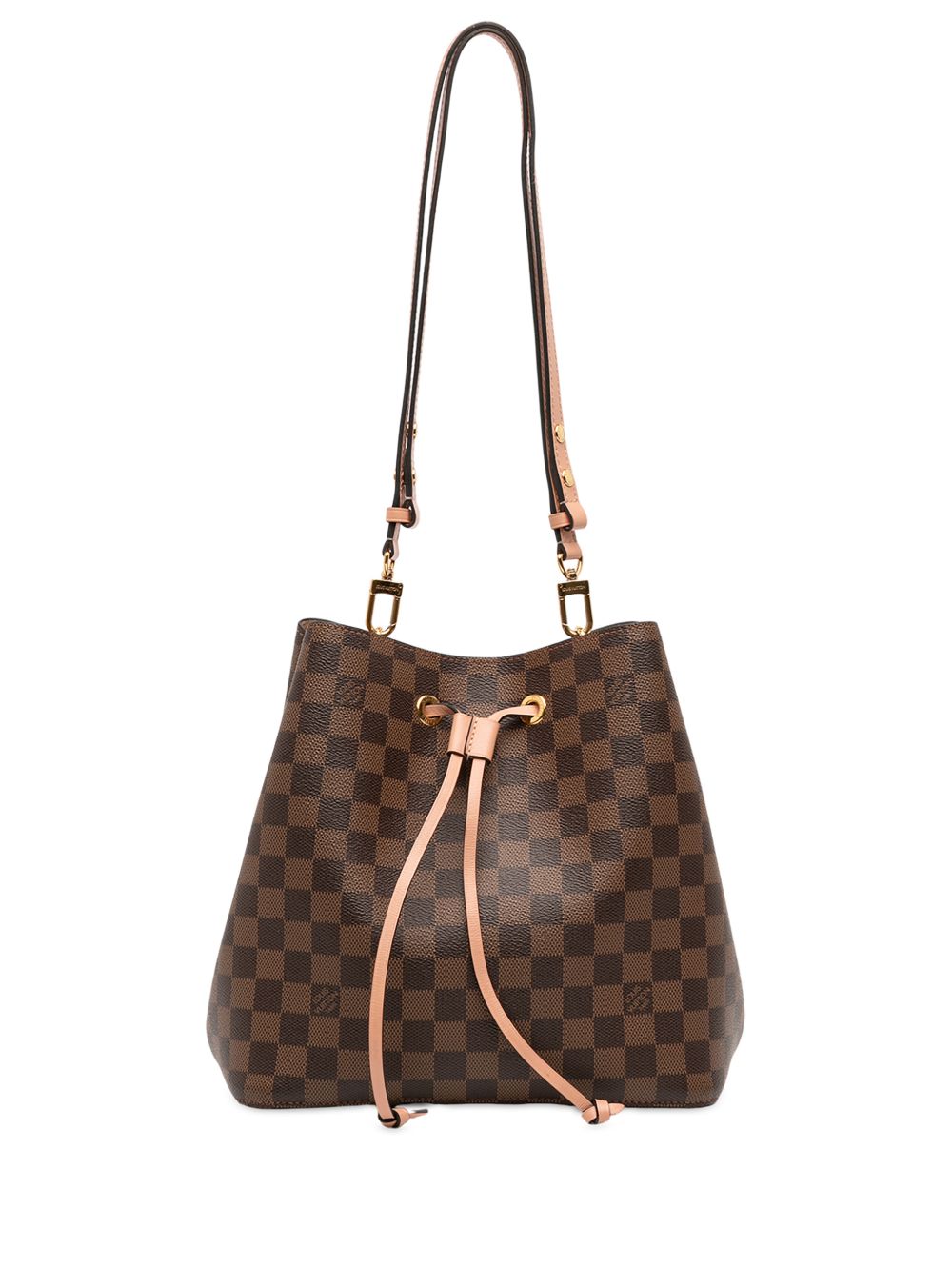 Louis Vuitton 2019 Damier Ebene Neonoe MM bucket bag