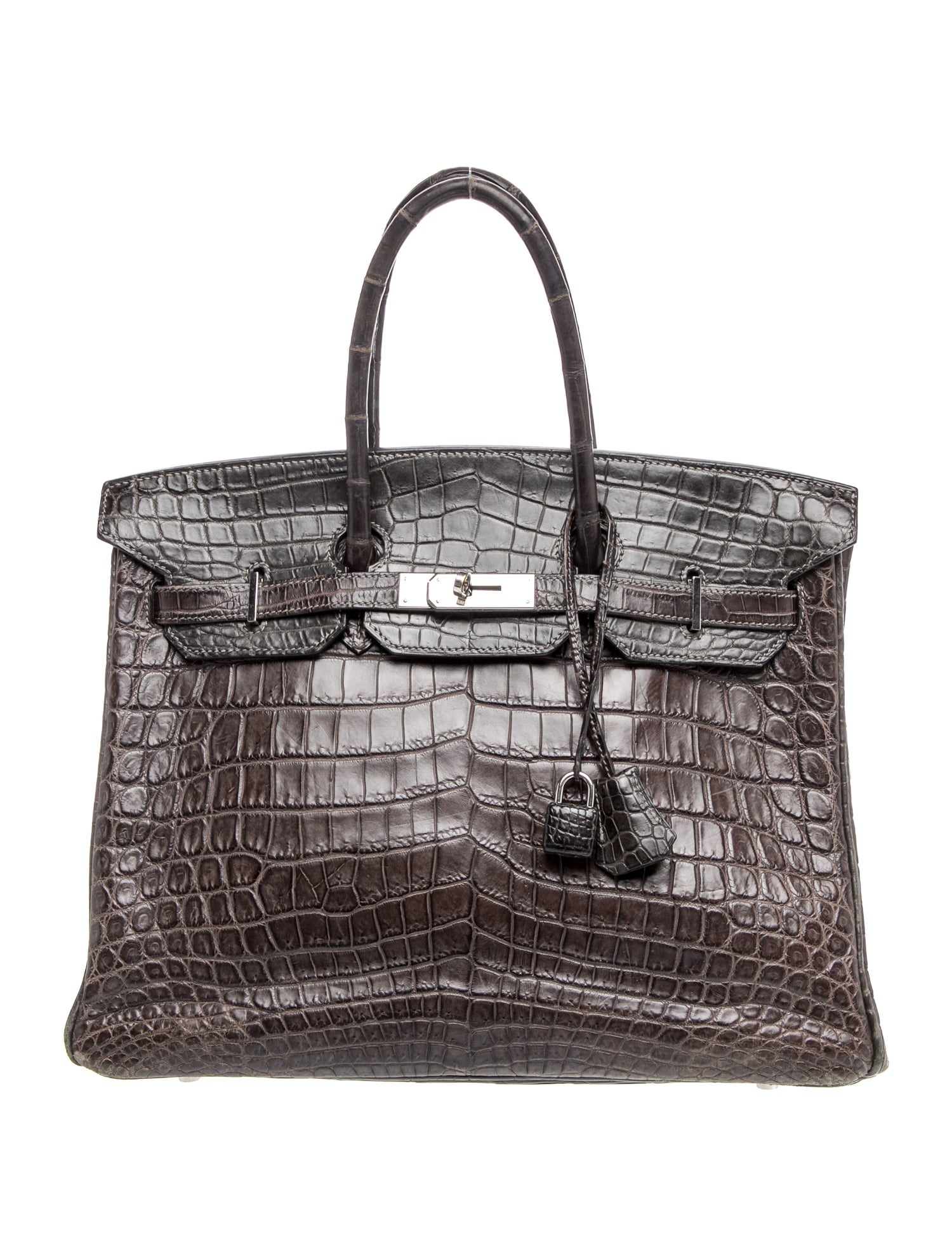 Hermes Matte Niloticus Crocodile Birkin 35
