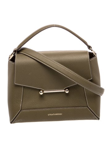 Leather Top Handle Bag