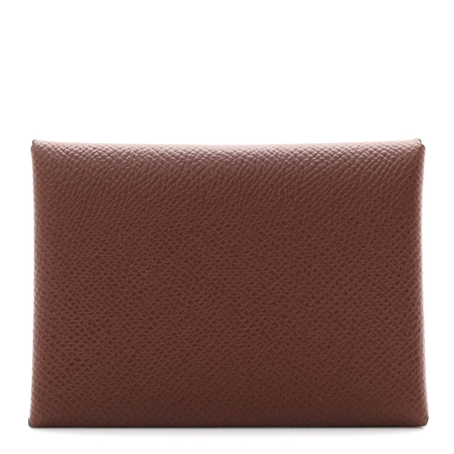 Hermes Epsom Calvi Duo Card Case Terre