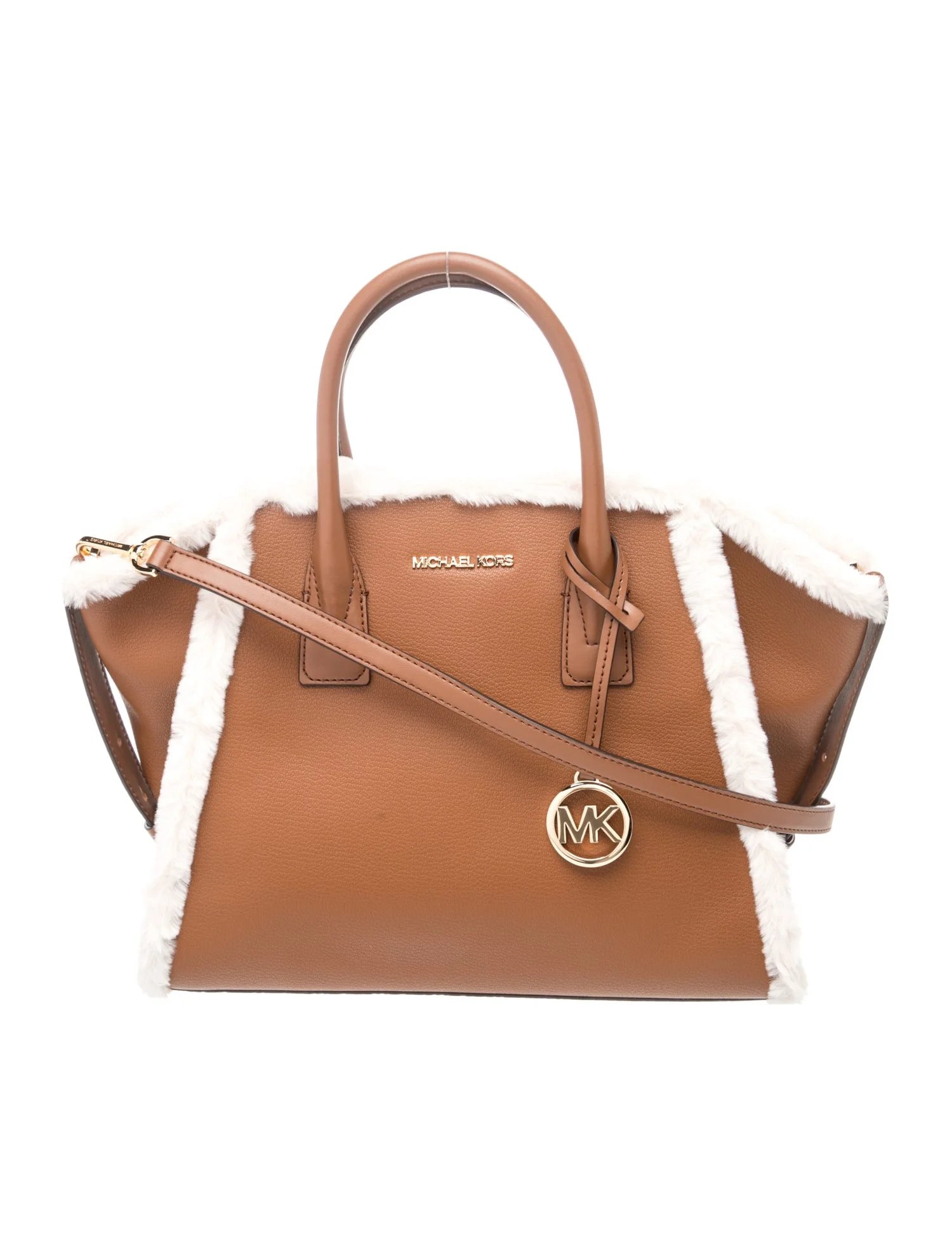 Michael Kors Leather Top Handle Bag