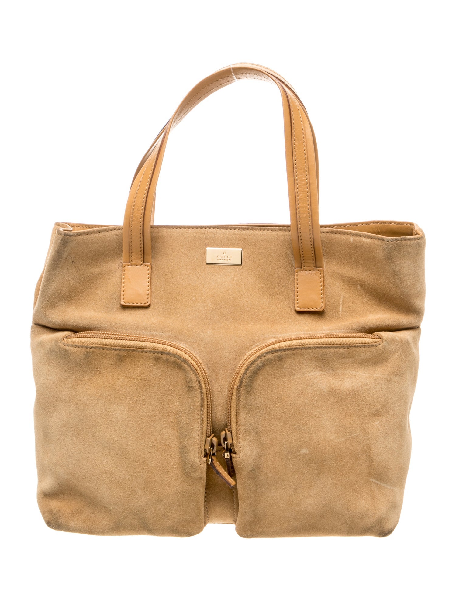 Suede Top Handle Bag
