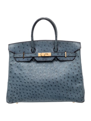 Ostrich Birkin 35