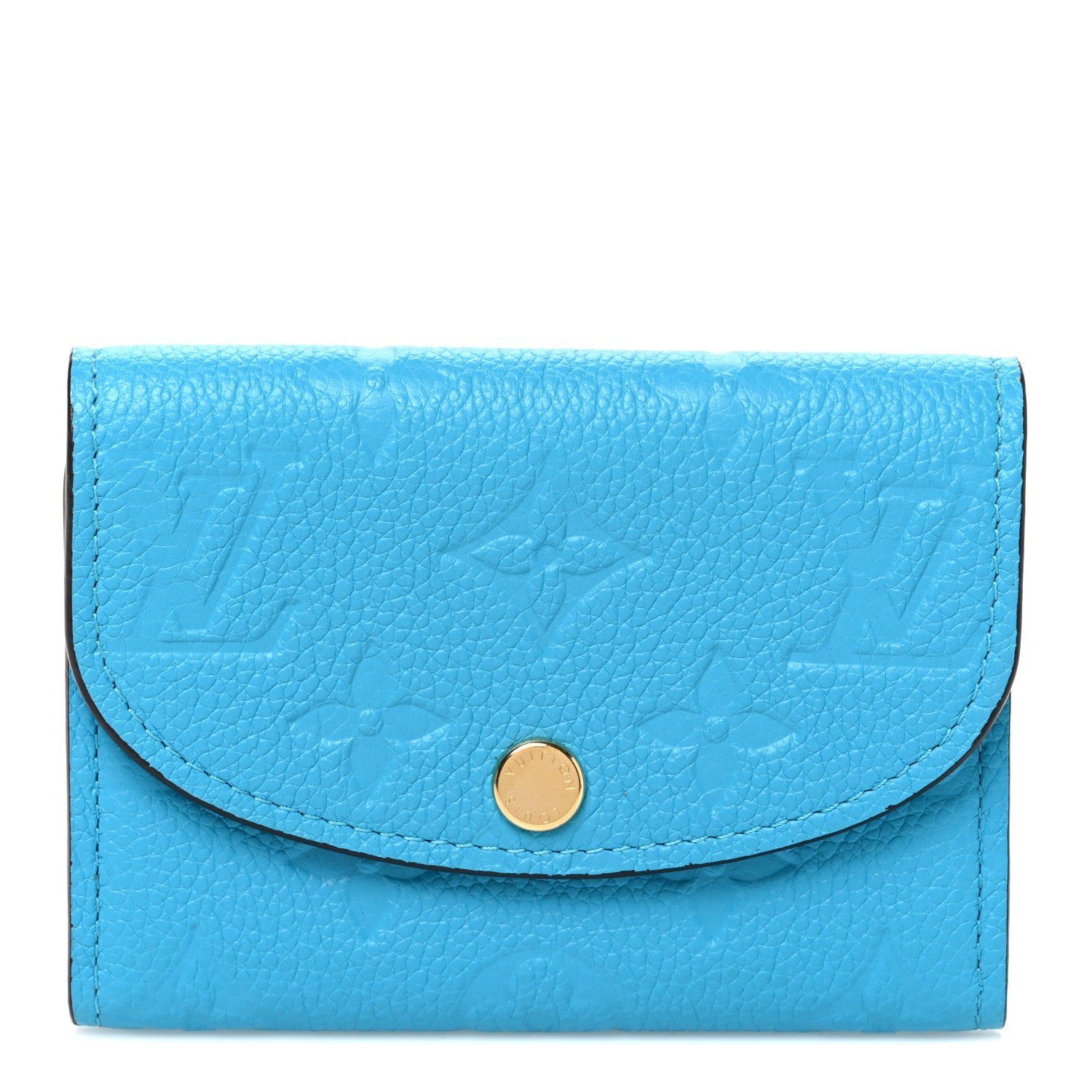 Louis Vuitton Empreinte Rosalie Coin Purse Turquoise
