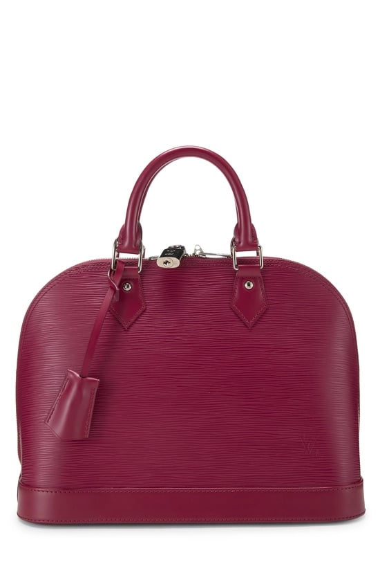 Louis Vuitton Fuchsia Epi Alma PM NM