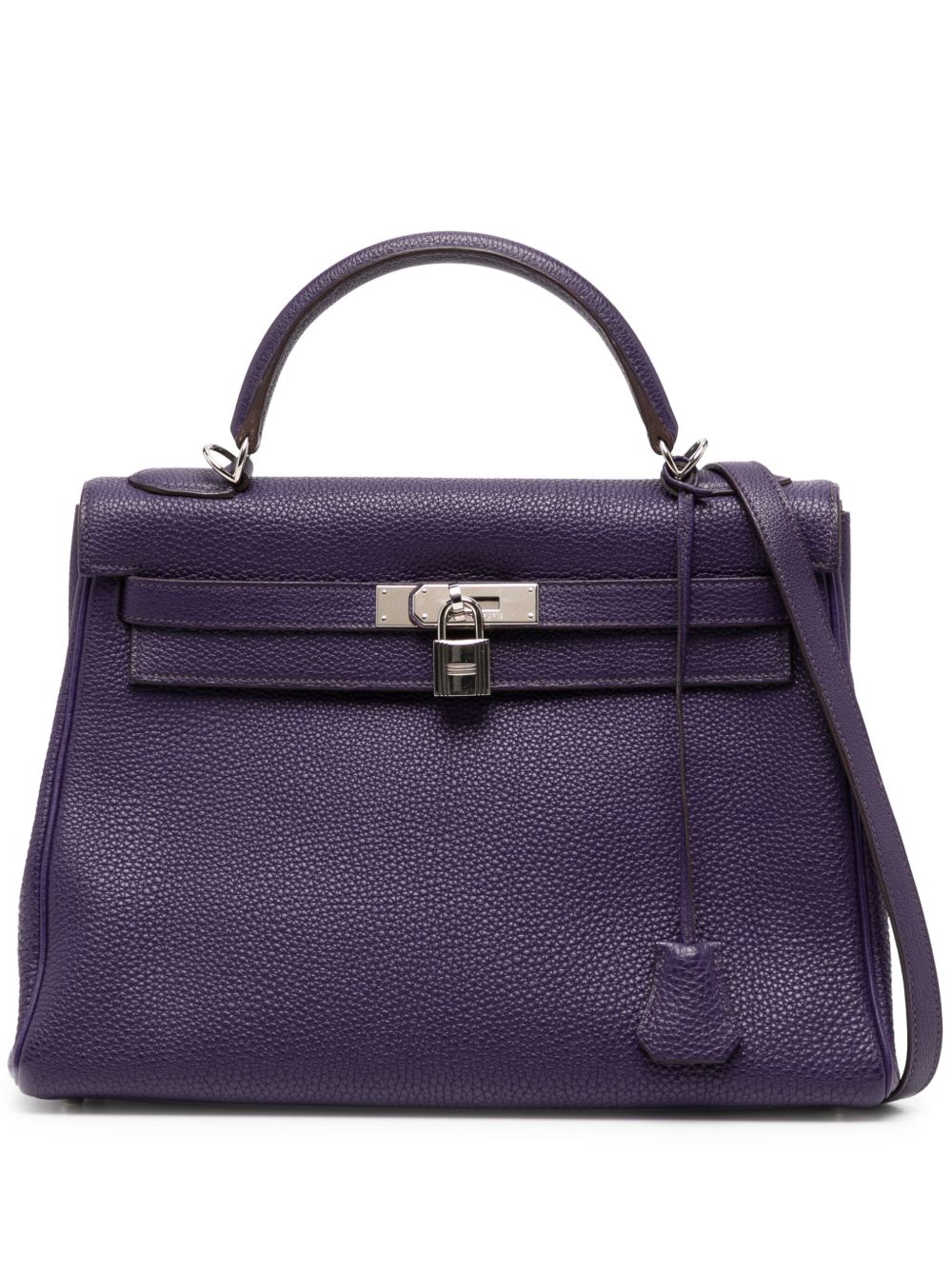 Hermes Kelly 32 Retourne Iris PHW bag