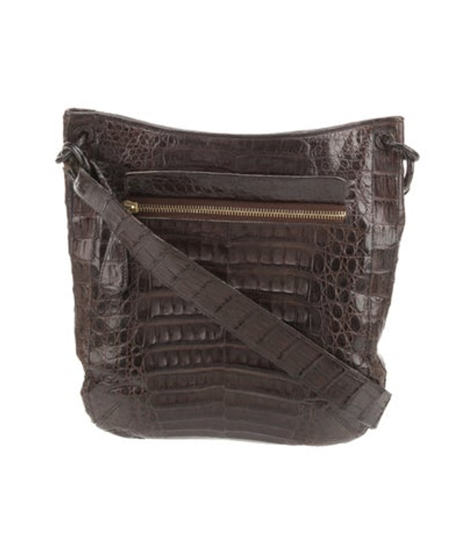 Nancy Gonzalez Gonzalez Crocodile Shoulder Bag