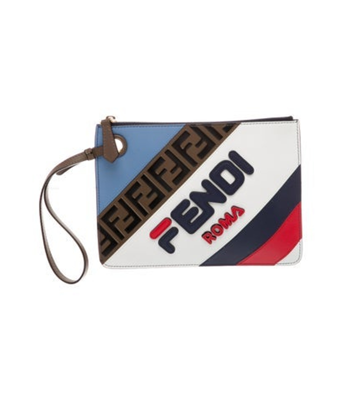 Fendi Zucca Ff Clutch