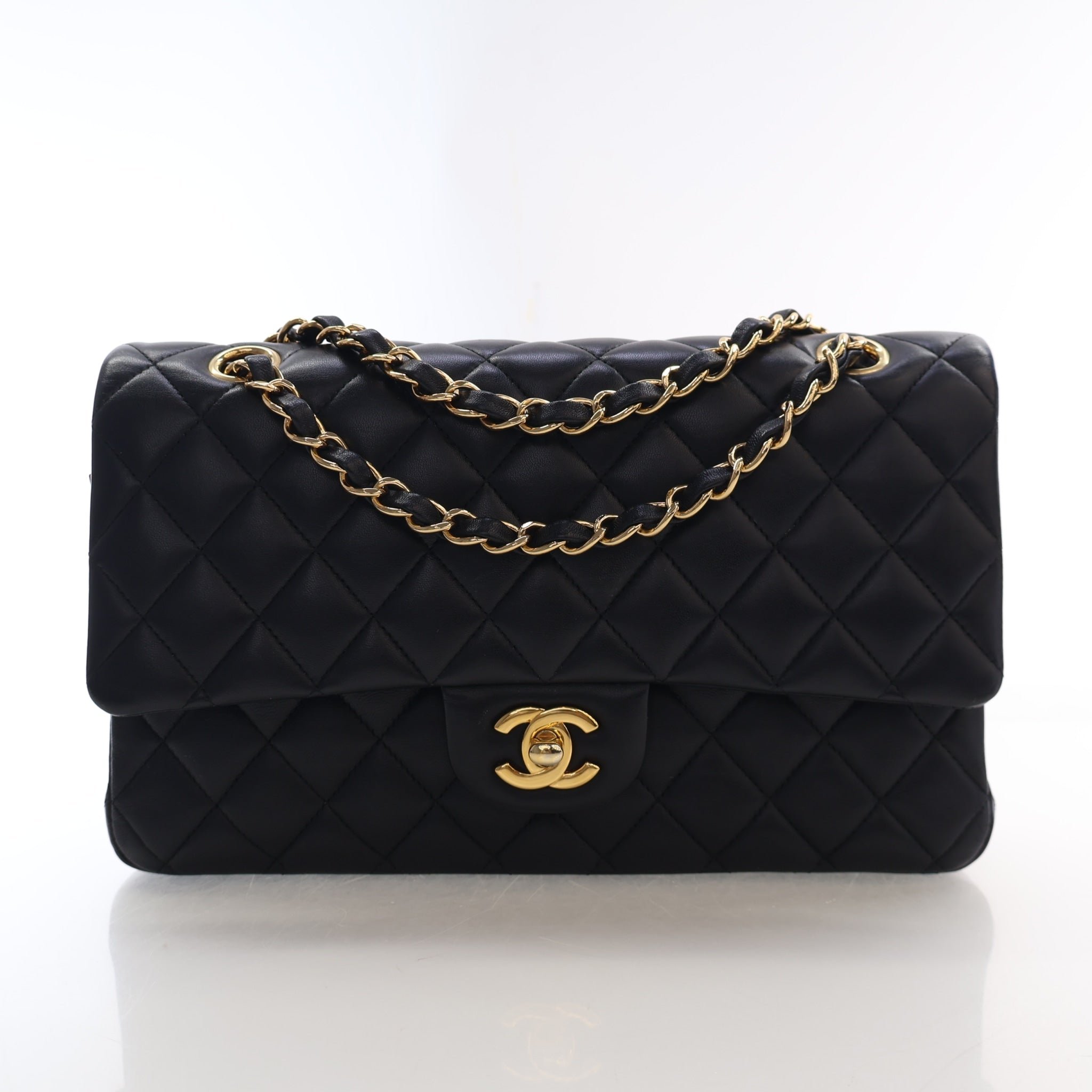 Chanel Medium Lambskin Classic Double Flap Bag