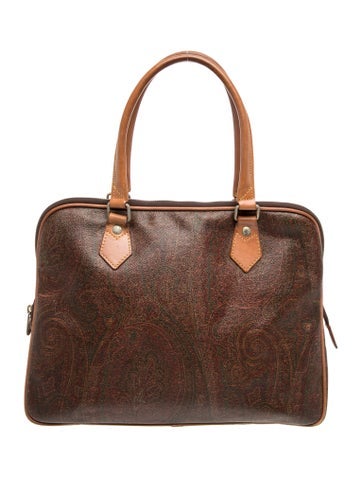 Leather Top Handle Bag
