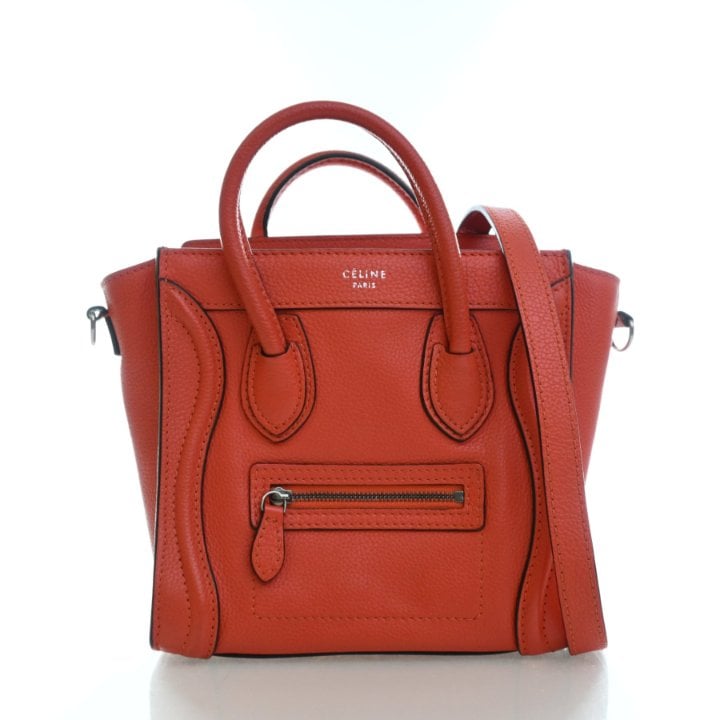 Celine Nano Calfskin Luggage Tote