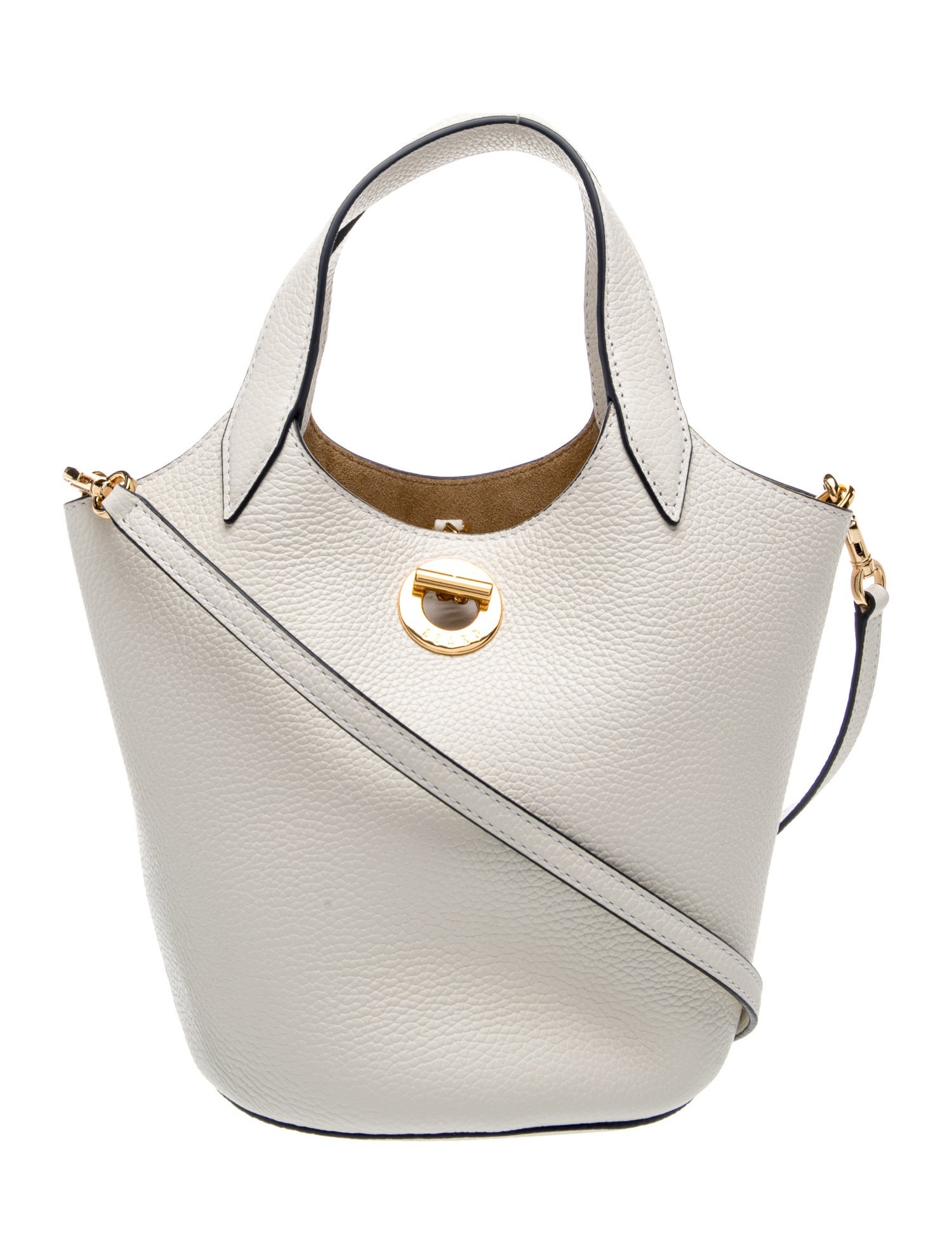 Leather Top Handle Bag