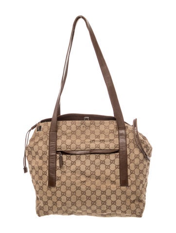 GG Canvas Messenger Bag Vintage
