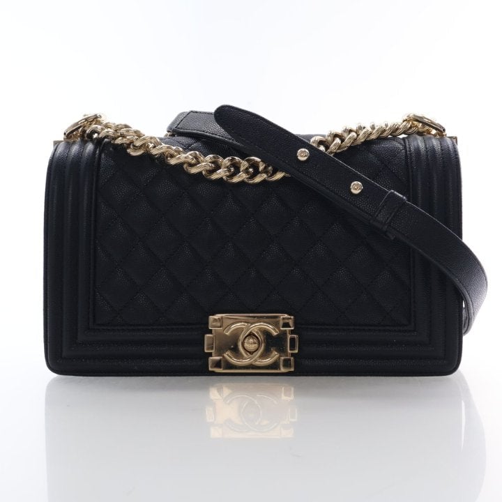 Chanel Medium Caviar Boy Bag