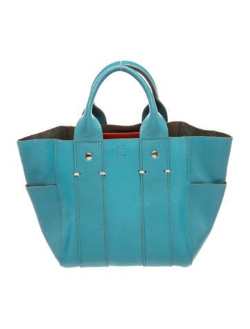 Leather Top Handle Bag