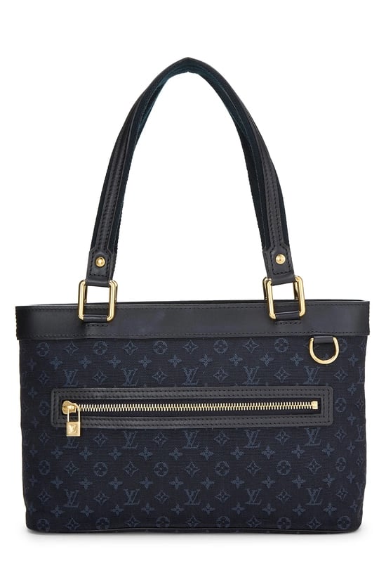 Navy Monogram Mini Lin Lucille PM