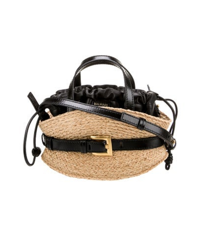 Balmain Raffia Shuffle Mini