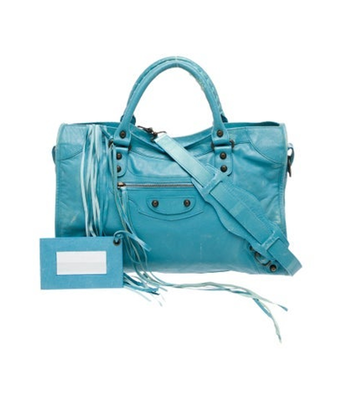 Balenciaga Leather Motocross Classic City