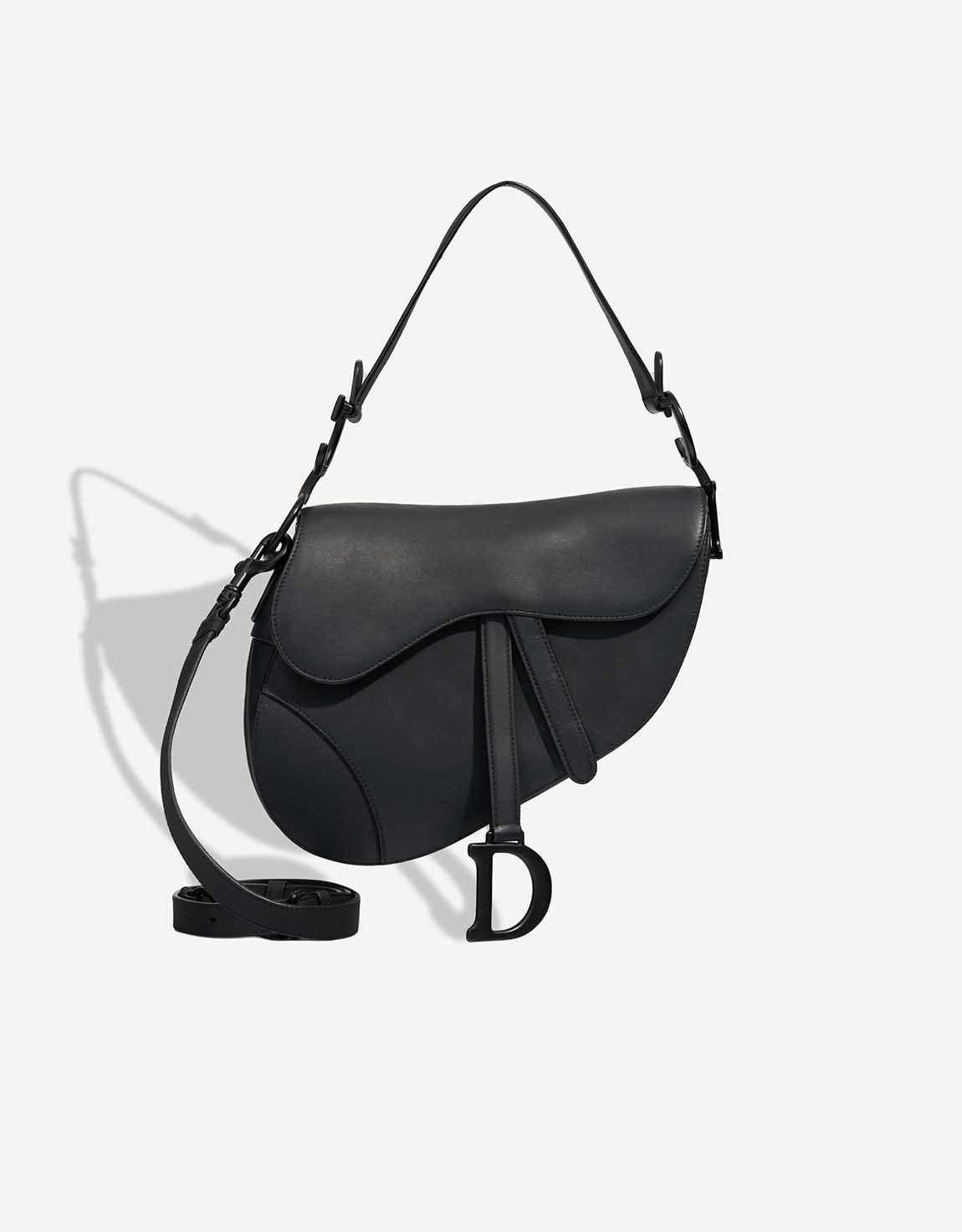 
		Saddle Medium Calf Black    