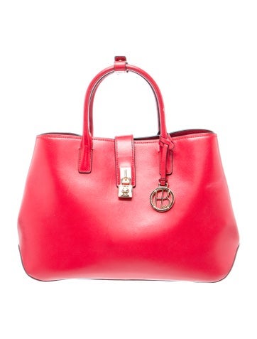 Calf Leather Top Handle Bag
