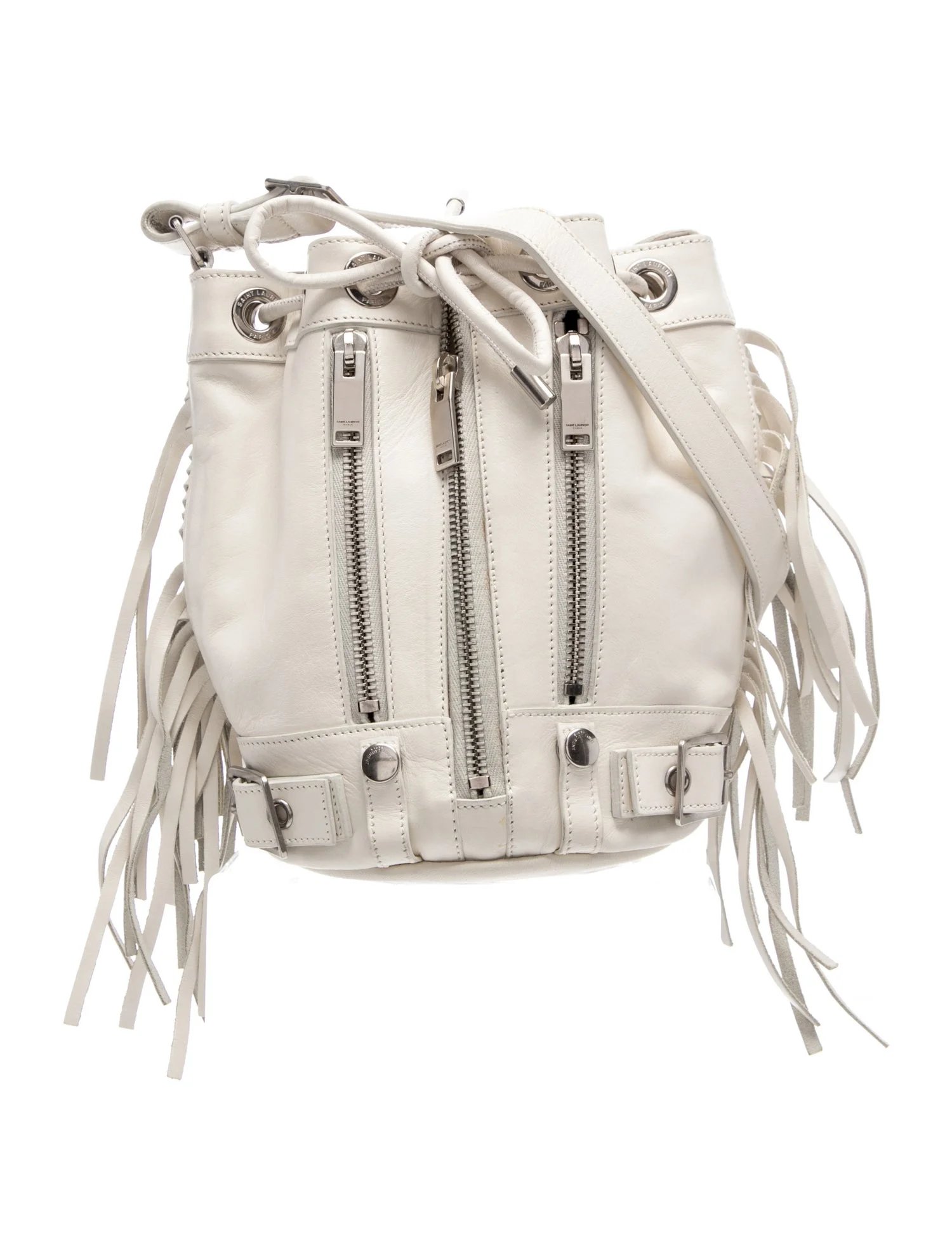 Leather Bucket Bag