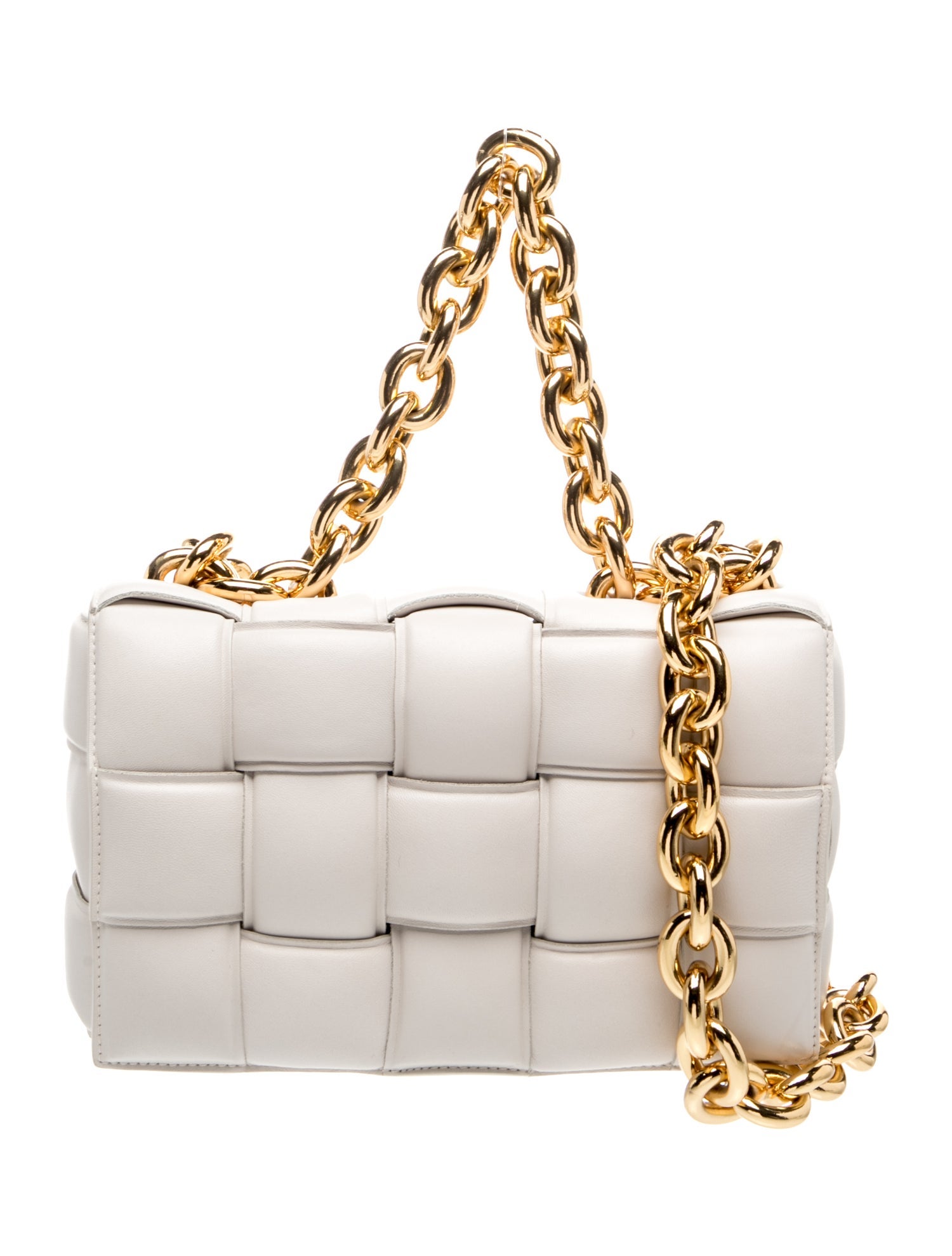 Bottega Veneta Intrecciato Chain Padded Cassette