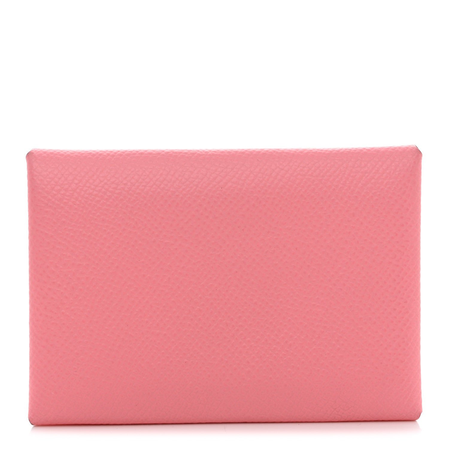 Hermes Epsom Calvi Duo Card Case Rose Confetti