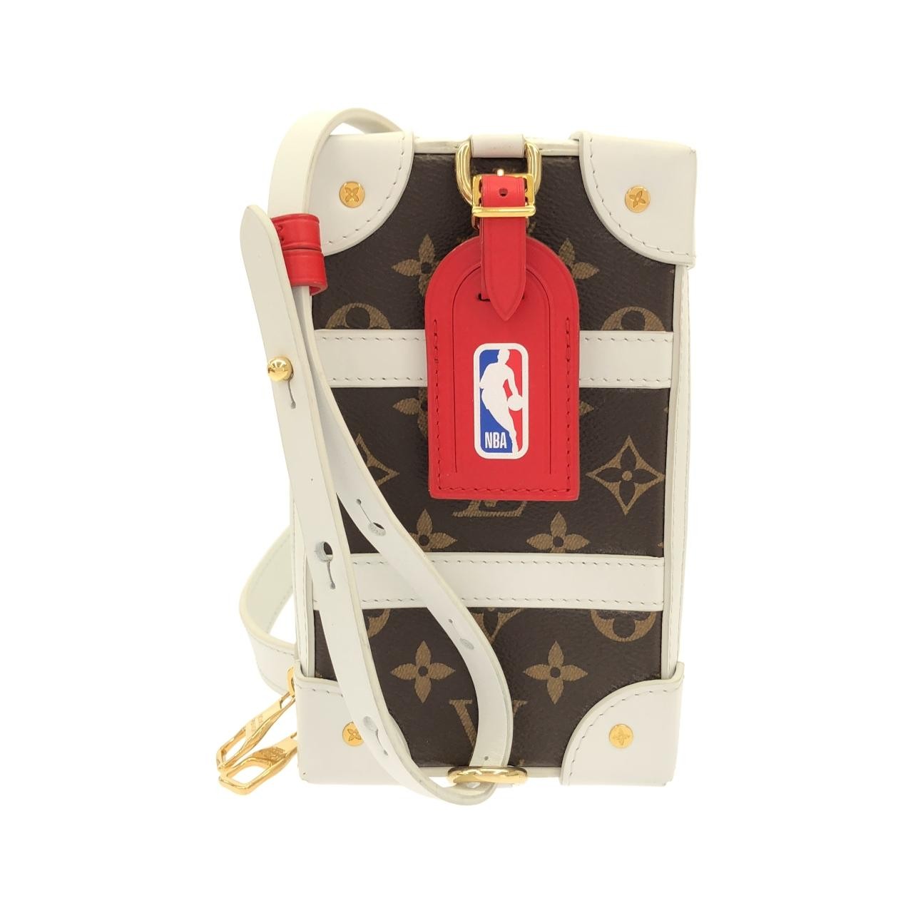 Louis Vuitton Monogram (LVxNBA) Soft Trunk Phone Box M80102 Should...