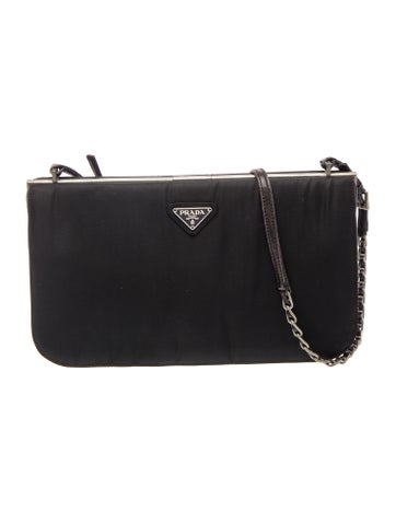 Prada Tessuto Nylon Shoulder Bag Vintage