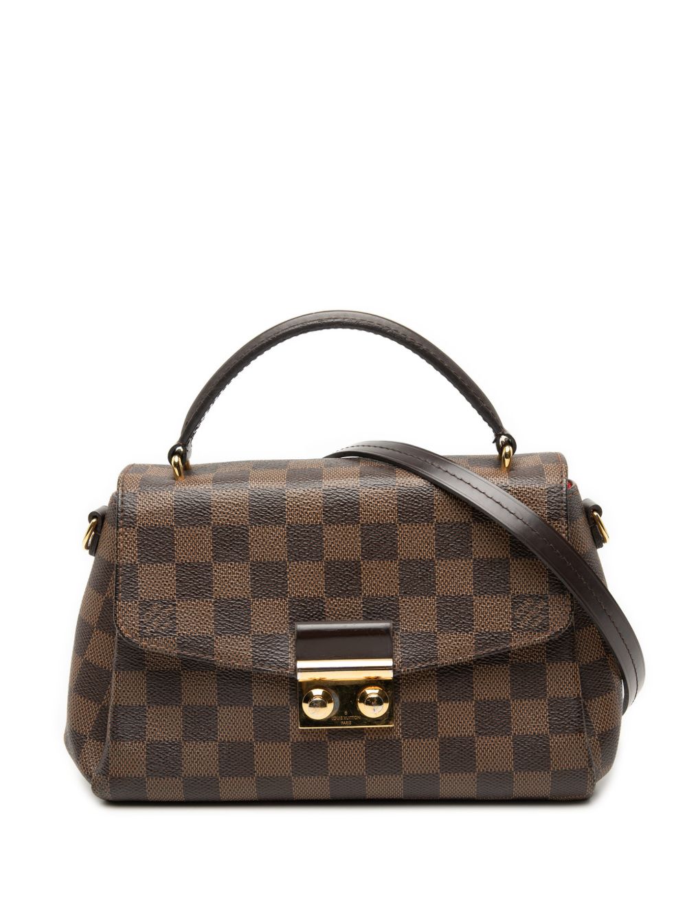 2017 Damier Ebene Croisette satchel